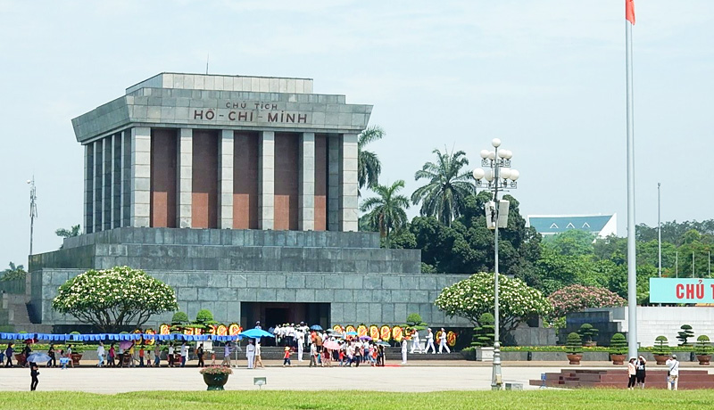 ハノイの観光名所 ホーチミン廟