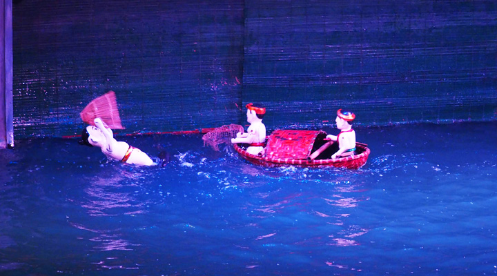 ハノイ水上人形劇 ベトナム語がわからなくても面白い！