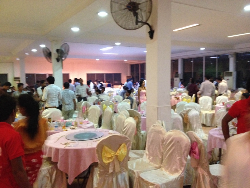 カンボジアの結婚式