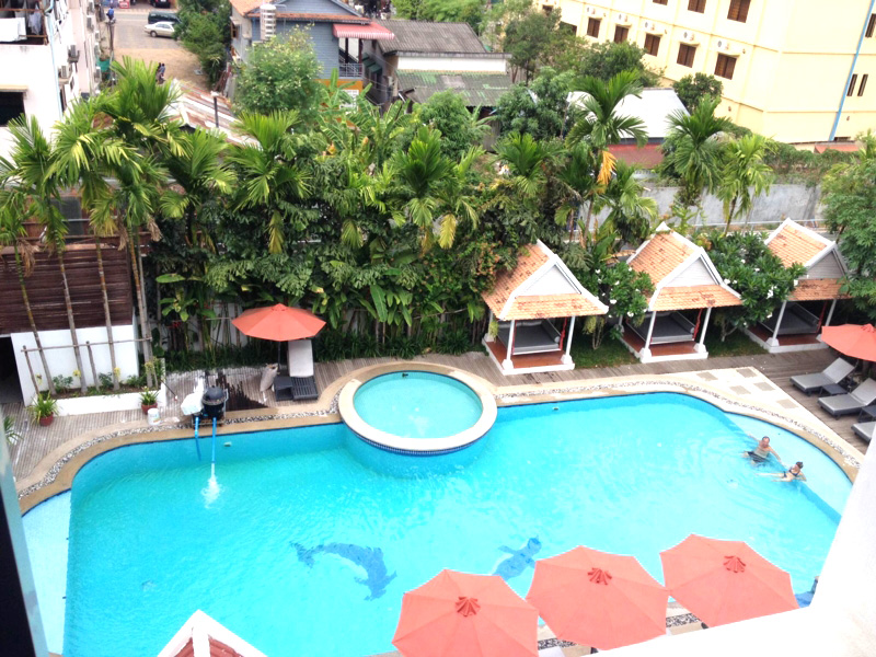 Memoire d’Angkor Boutique Hotelのプール