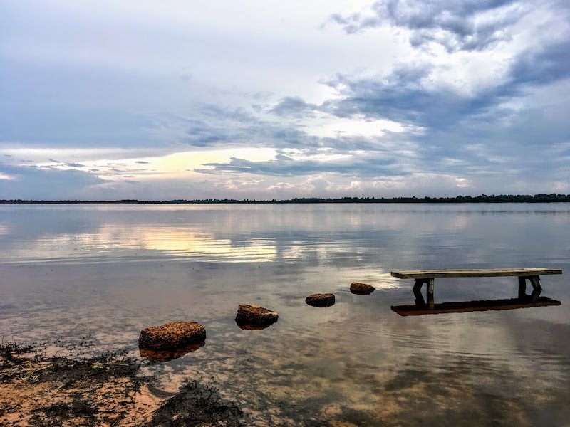 アンコール地域最大の貯水池「西バライ」