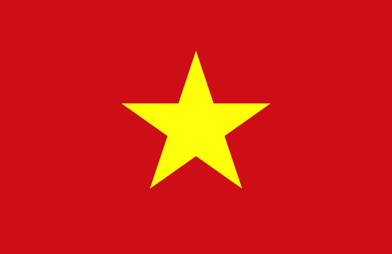 北ベトナムの2代目国旗