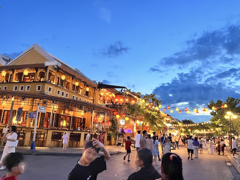 ランタンの幻想的な景色