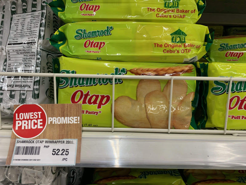 セブ島でお土産で大人気のスイーツ『OTAP（オタップ）』を数種類食べた感想