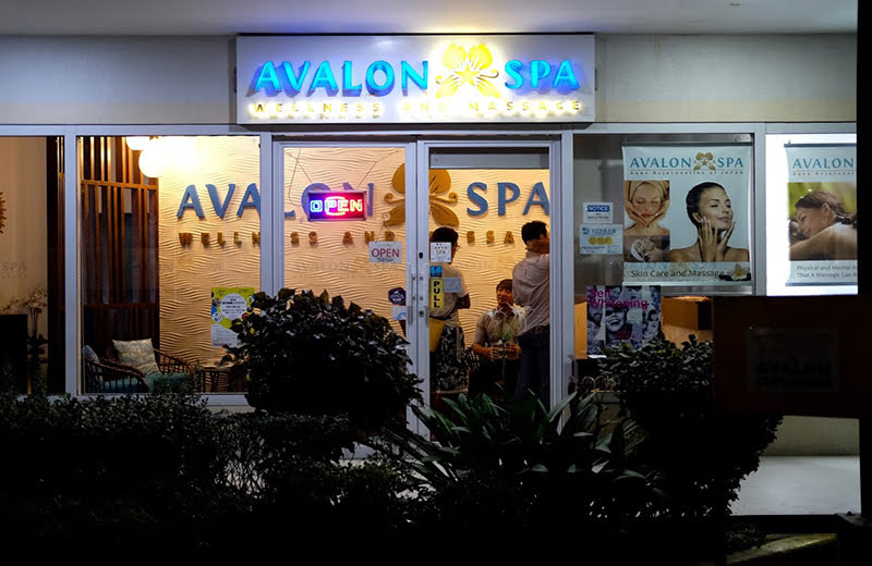 セブ おすすめスパ AVALON SPA アバロンスパ