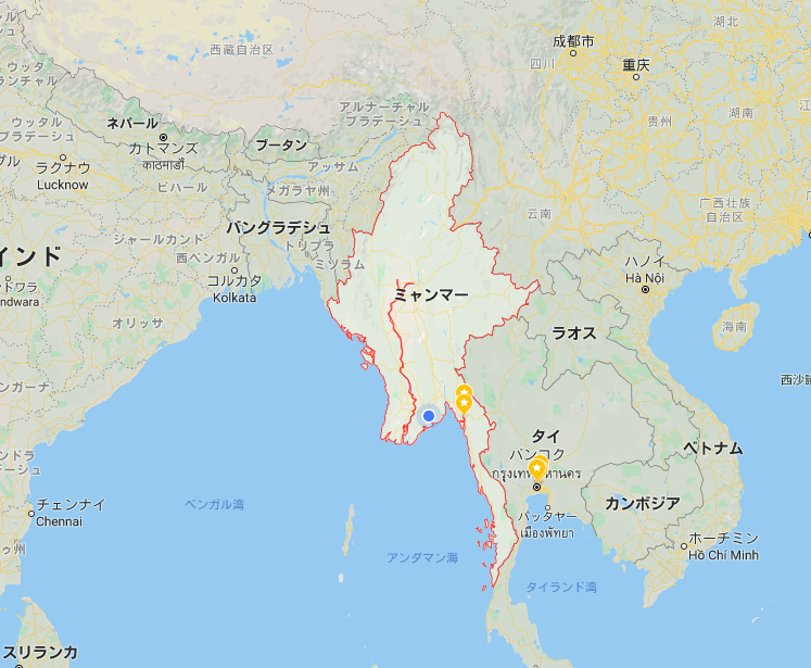 ミャンマーへの行き方航空会社と入国ルートとビザの有無