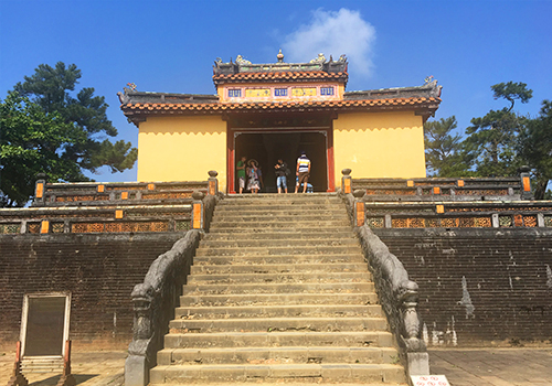 ミンマン帝廟遺跡 建築物