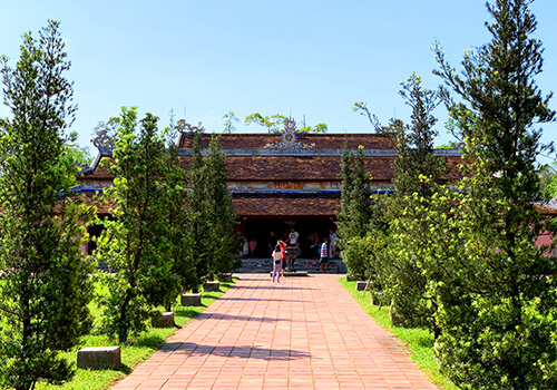 ティエンムー寺の風景 ティエンムー寺の風景