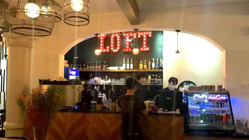 the loftの内装