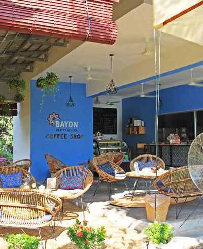 >Bayon Pastry School Coffee Shop（バイヨン・ペストリー・スクール・コーヒーショップ）
