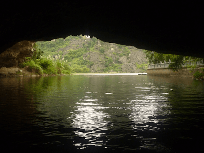 チャンアン　川下り　洞窟