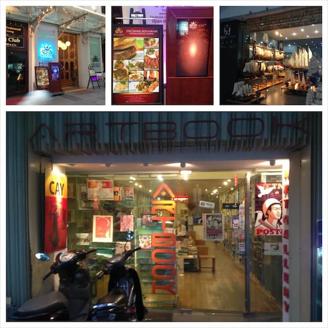ドンコイ通り　お店