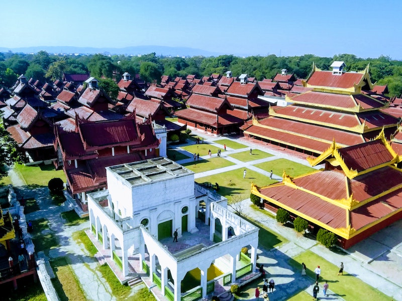 王宮 ミャンマー・マンダレーの歴史と変遷、絶対に外せない見どころスポット