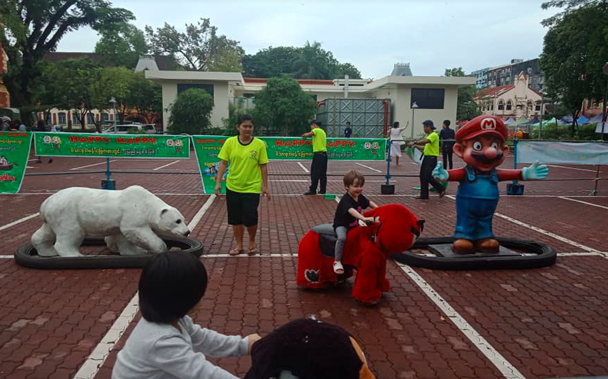 家族連れで楽しめるヤンゴンの穴場遊園地「Happy Zone」