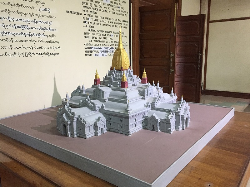 アーナンダ―寺院 ミャンマー・バガン遺跡群 代表的な建築物