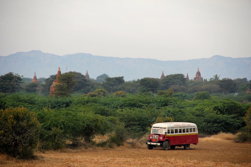 ヤンゴンからインレー湖までの行き方まとめ【バス・飛行機・列車】
