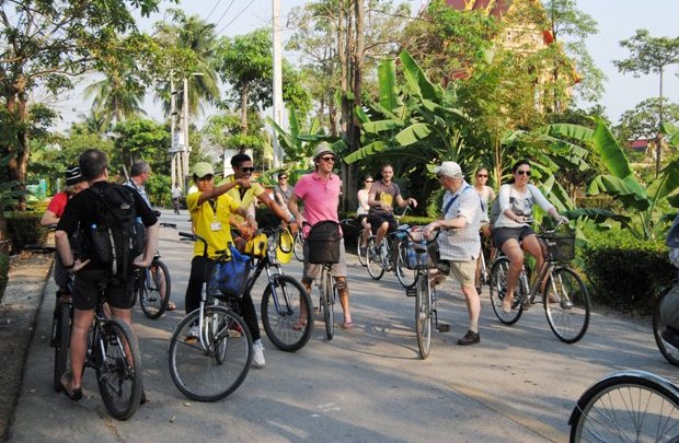 【バンコクの下町を自転車で駆け抜けろ！】ゴーバンケッセルサイクリングツアー【3時間コース】