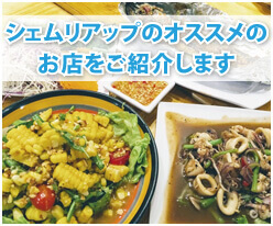 シェムリアップのオススメの飲食店（レストラン・カフェ）・雑貨屋など様々お店をご紹介します