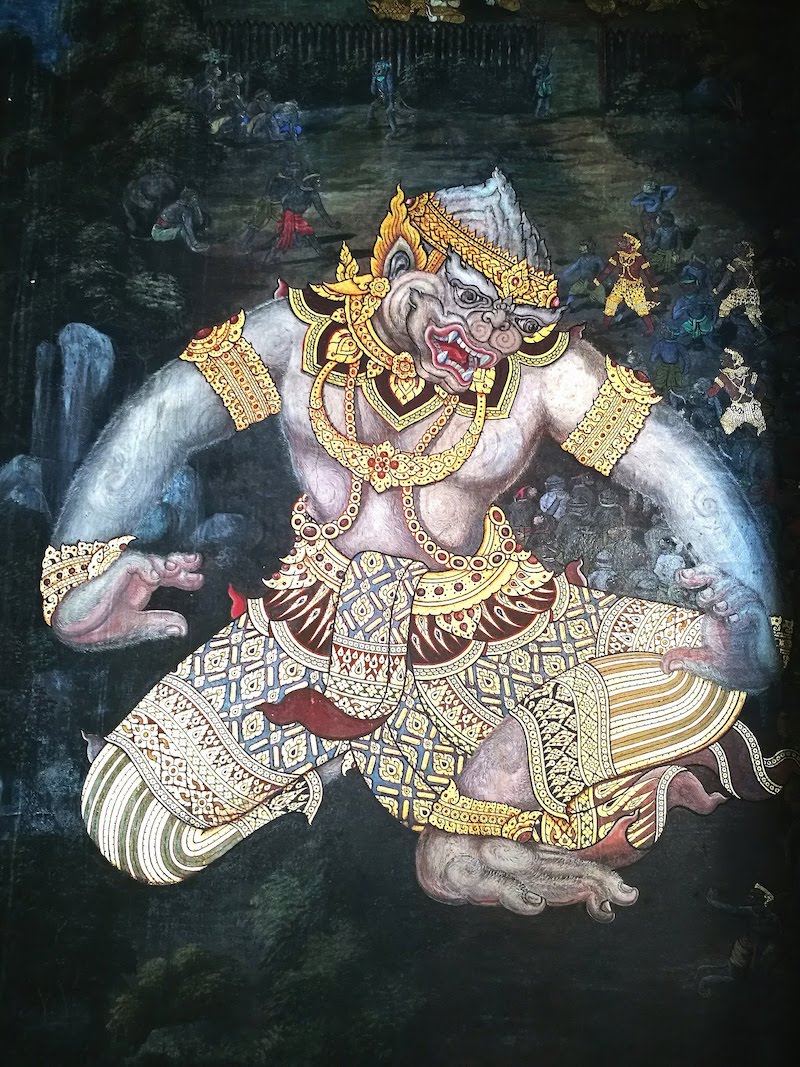 ハヌマーン アユタヤ遺跡に見る、代表的なタイ仏教の神様