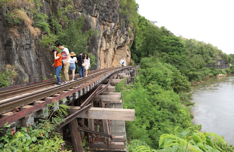 タイ・バンコクの「戦場にかける橋」カンチャナブリ 泰緬鉄道の歴史