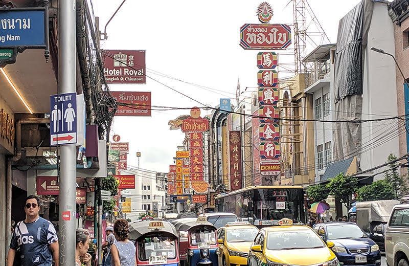 バンコクの中華街で【高級食材のフカヒレ料理】をリーズナブルな価格
